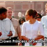 Crown princess of Sweden on a TajCalling tour